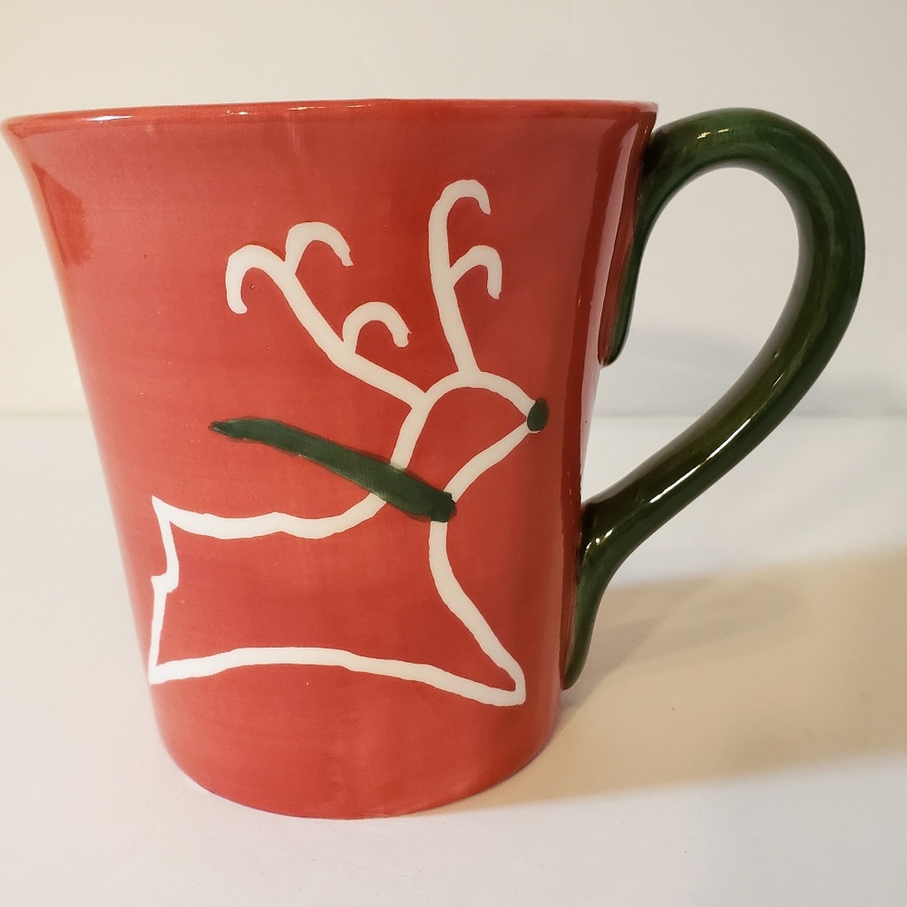 Reindeer Ceramic Mug Cup Coffee Tea WCL